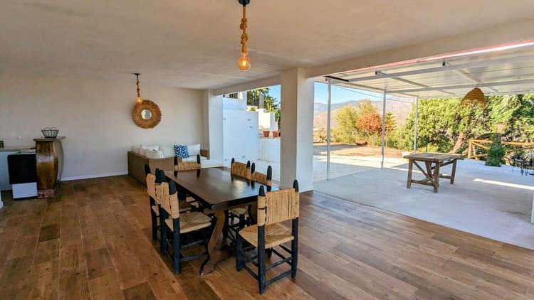 indoor view of the retreat villa